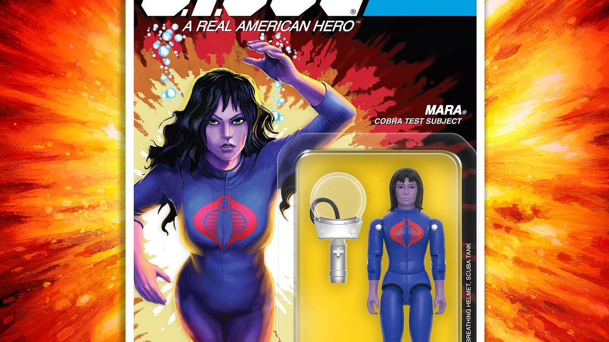 Super7 Debuts New G.I. Joe ReAction+ O-Ring Figure with Mara