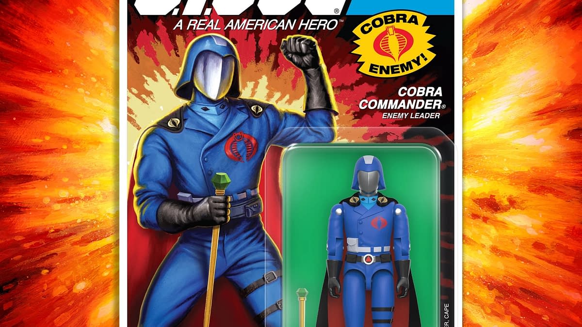 G.I. Joe: The Movie Cobra Commander ReAction+ Figure Arrives