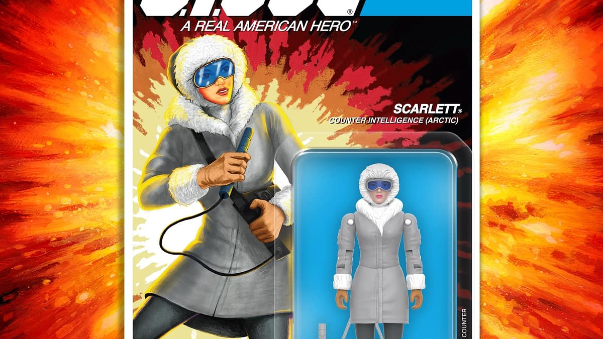 Scarlett Returns to Super7 with New Arctic G.I. Joe ReAction+ Figure 
