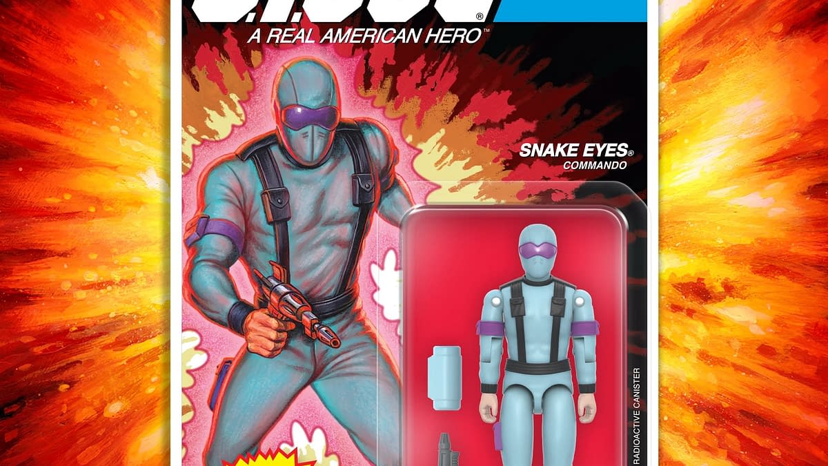 New Glow In the Dark G.I. Joe ReAction+ Snake Eyes Revealed 