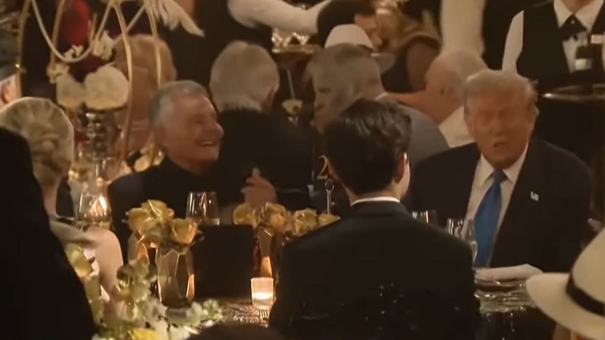 Ike Perlmutter At The Right Hand Of Trump At Mar-A-Lago Halloween Bash