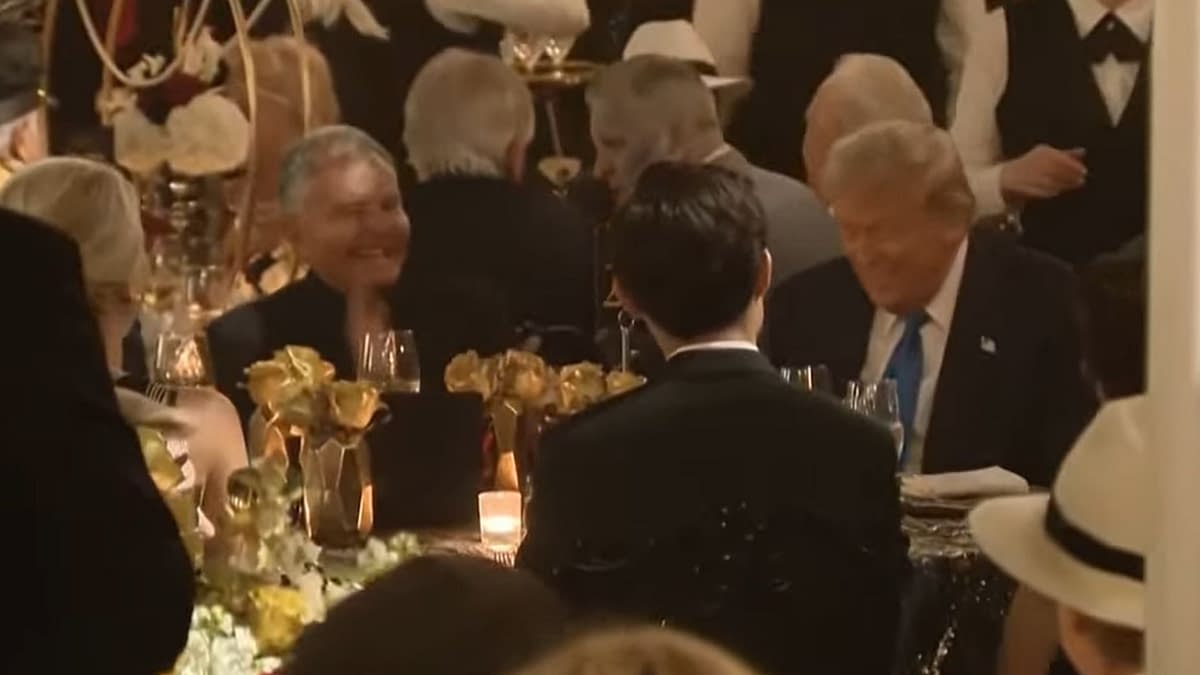 Ike Perlmutter At The Right Hand Of Trump At Mar-A-Lago Halloween Bash