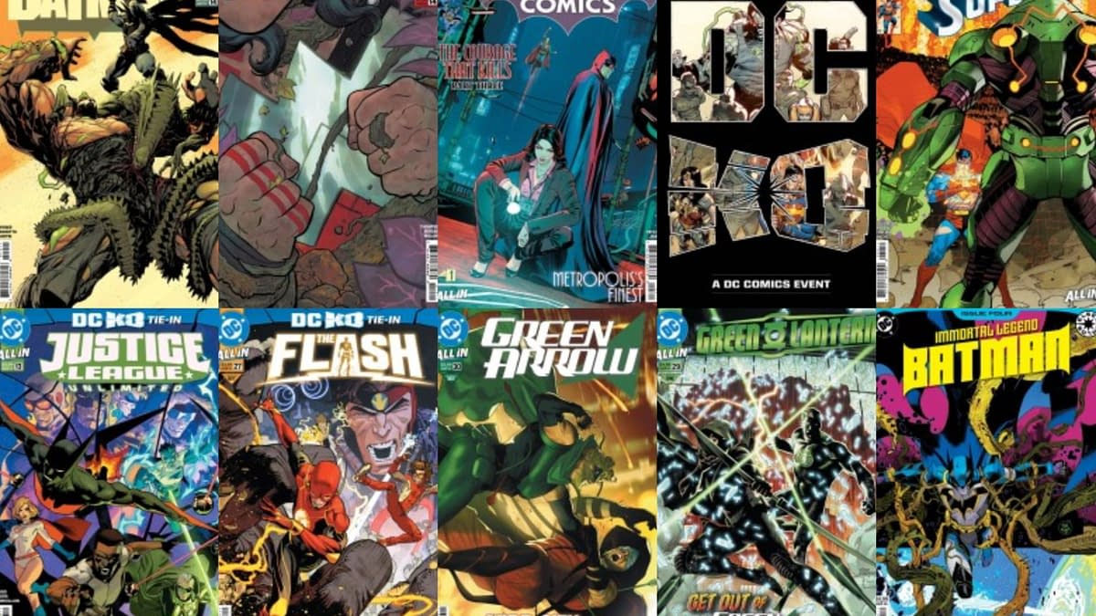 DC Comics Dominates Top Twenty Anticipated Comics This Wednesday