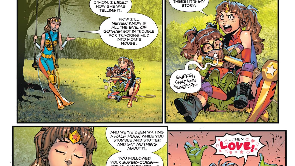 Interior preview page from Trinity: Daughter of Wonder Woman #5