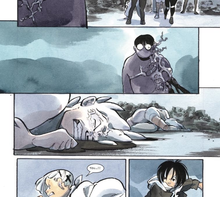 Interior preview page from ULTIMATE X-MEN #22 PEACH MOMOKO COVER