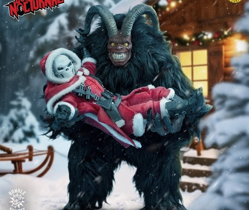 Mezco Unveils Doc Nocturnal & Krampus: Wicked Winter Boxed Set