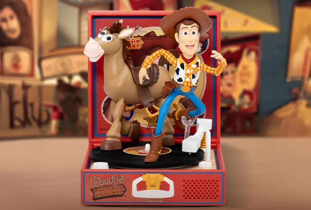 Beast Kingdom Reveals New Toy Story Woody's Roundup D-Stage Statue