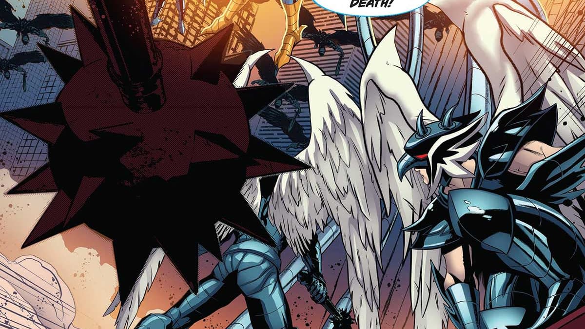 Interior preview page from Blue Falcon & Dynomutt #4