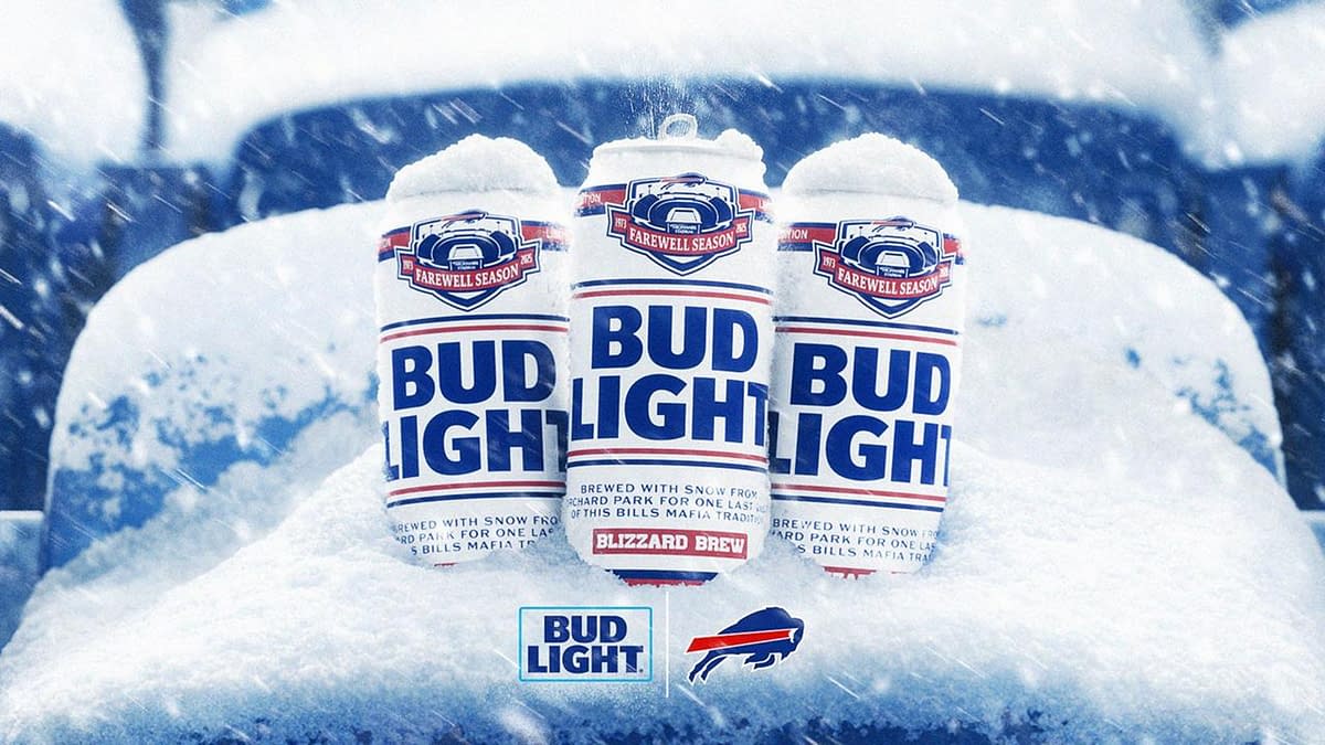 Bud Light Releases New Snow-Brewed Beer With the Buffalo Bills