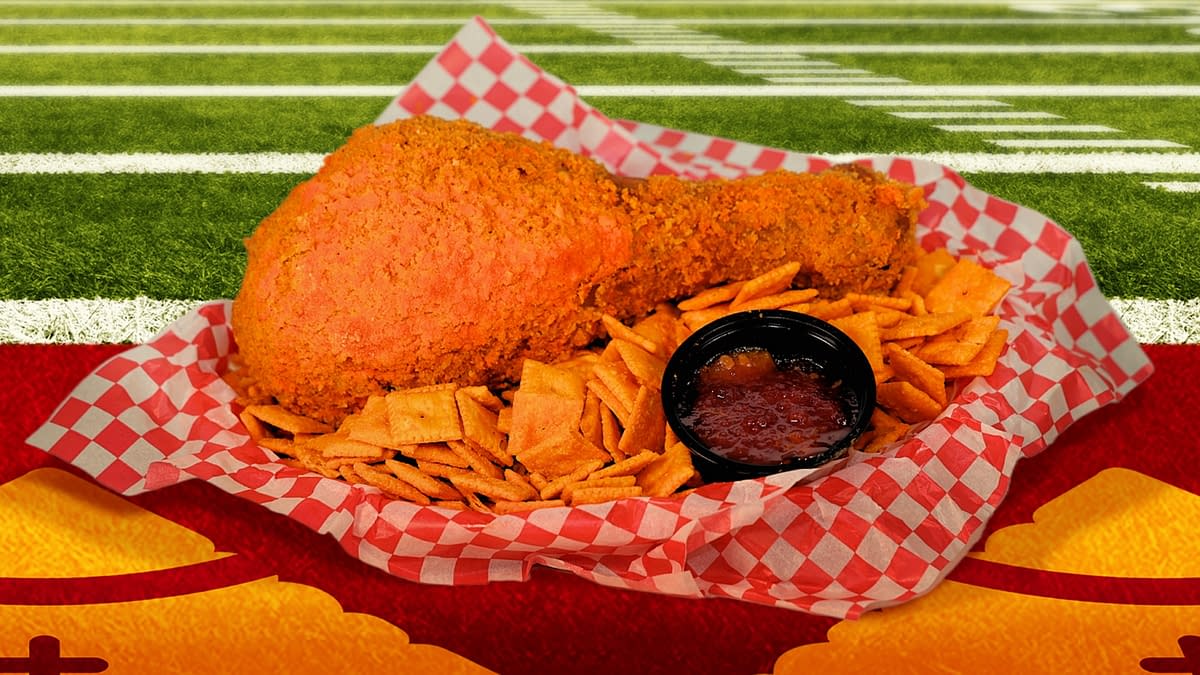 Cheez-It Reveals Crusted Turkey Leg Ahead Of Citrus Bowl