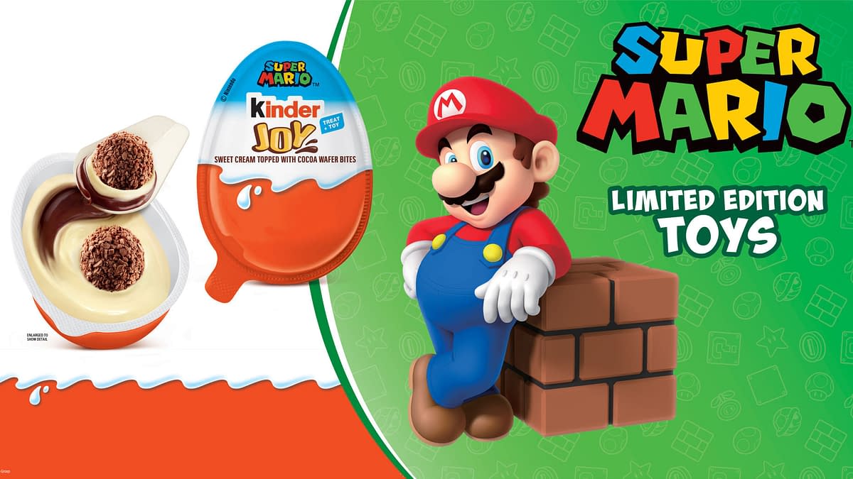 Kinder Joy Launches New Super Mario Collaboration Collection