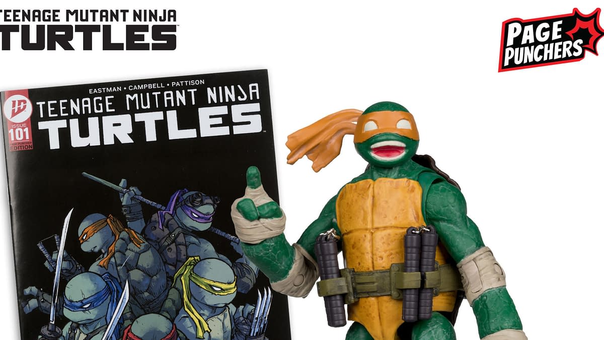 McFarlane Reveals Teenage Mutant Ninja Turtles Michelangelo Figure