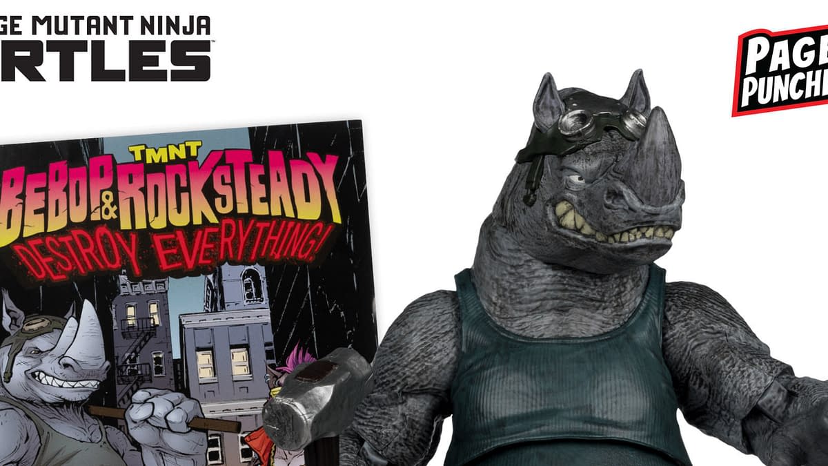 Teenage Mutant Ninja Turtles Rocksteady Coming Soon from McFarlane