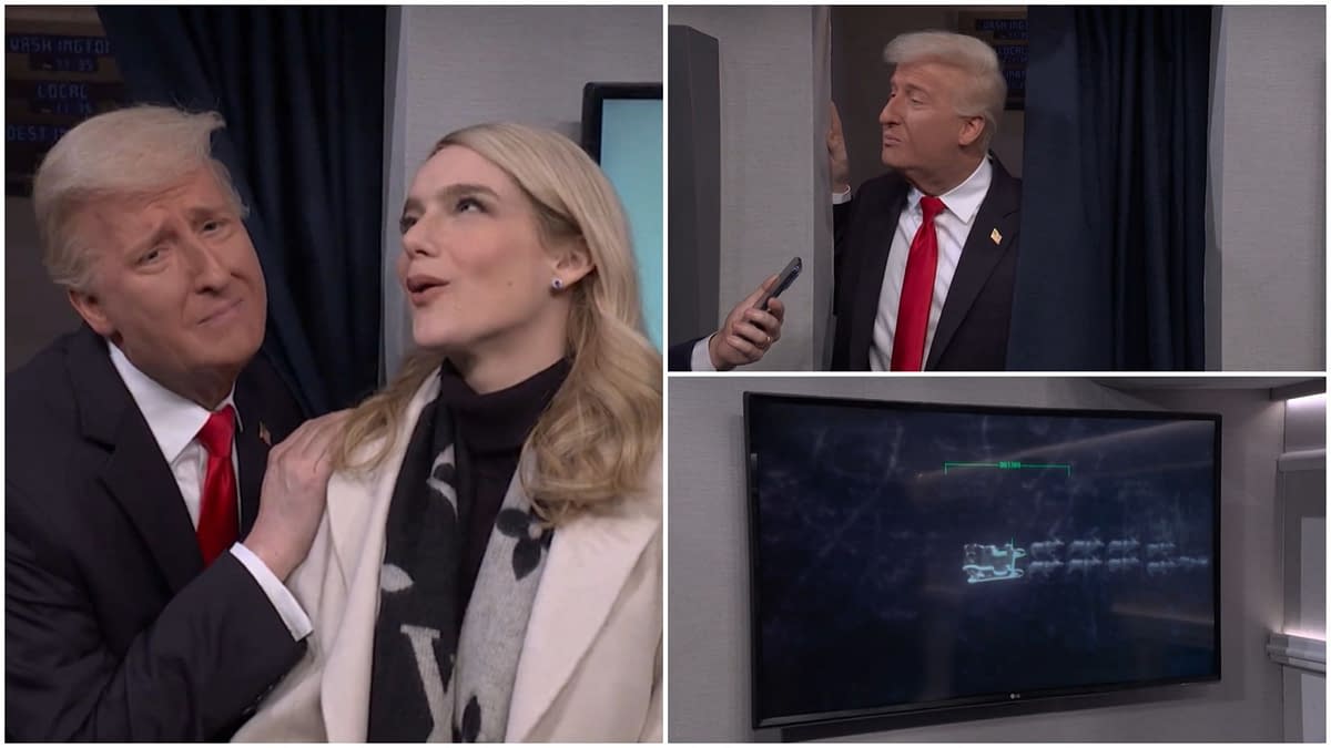 SNL 51 Cold Open: Drugged-Up Trump Orders Strike on Santa Claus & More