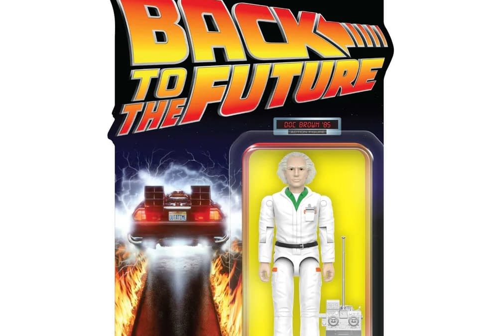 Back To The Future ReAction+ Super7 Figures Arrive with Doc Brown