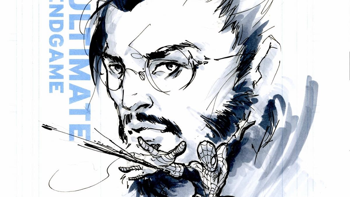 Kevin Feige Sketches Covers Inside The Ultimate Endgame #1 Blind Bag