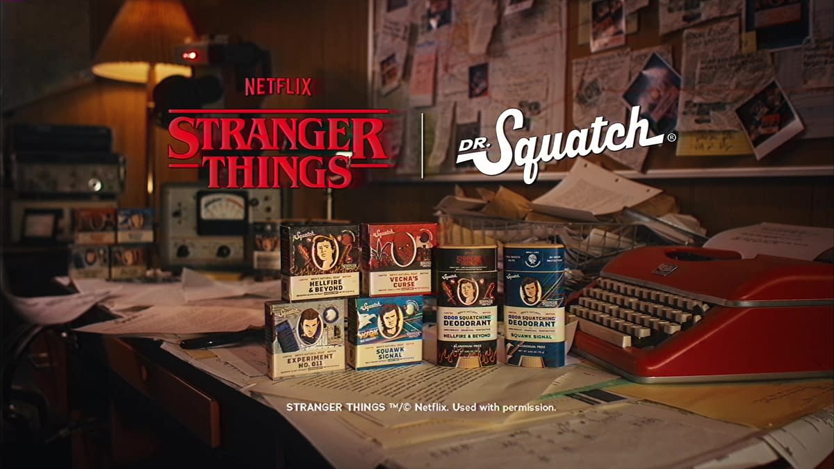 Dr. Squatch Enters the Upside Down with New Stranger Things Collab