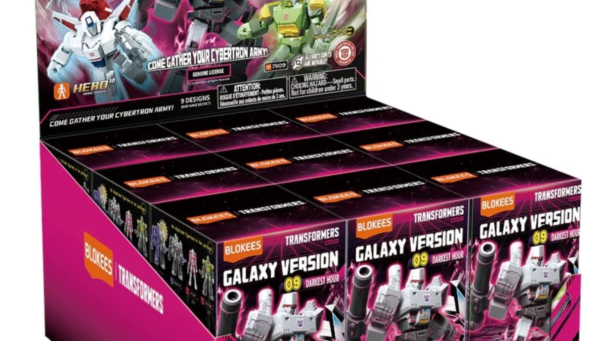 Prepare for Transformers Galaxy Version 09 Darkest Hour from Blokees