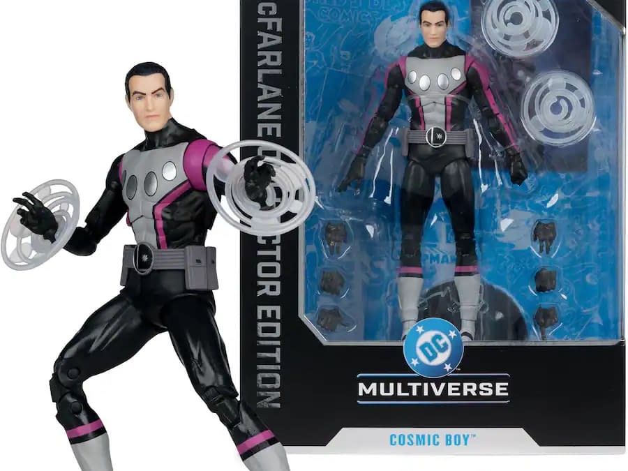 Build the Legion of Super-Heroes with McFarlane Toys Cosmic Boy