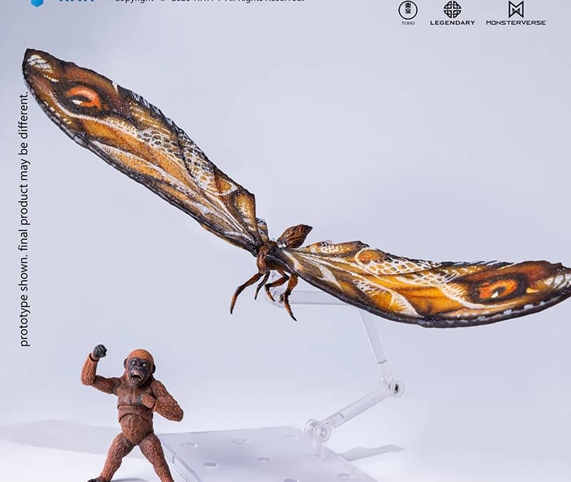 Hiya Toys Unveils Godzilla x Kong The New Empire Mothra Premium Set