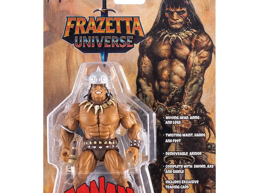 Frazetta Girls Unveils New Conan the Barbarian Retro 5.5” Figure