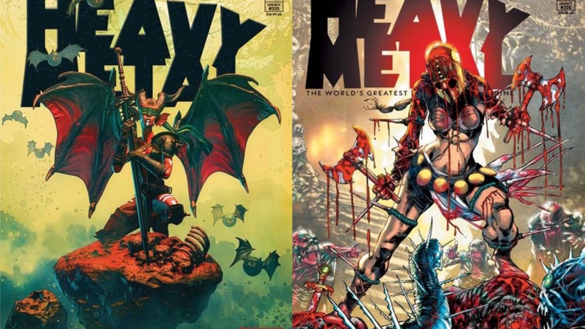 Dark Horizons and Thellus Begin in Heavy Metal's April 2026 Solicits