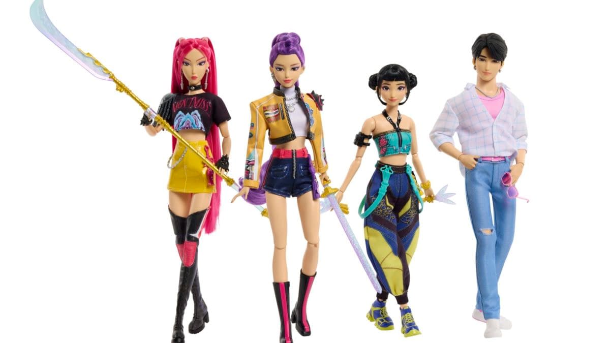 KPop Demon Hunters HUNTR/X Comes to Life with Dolls from Mattel