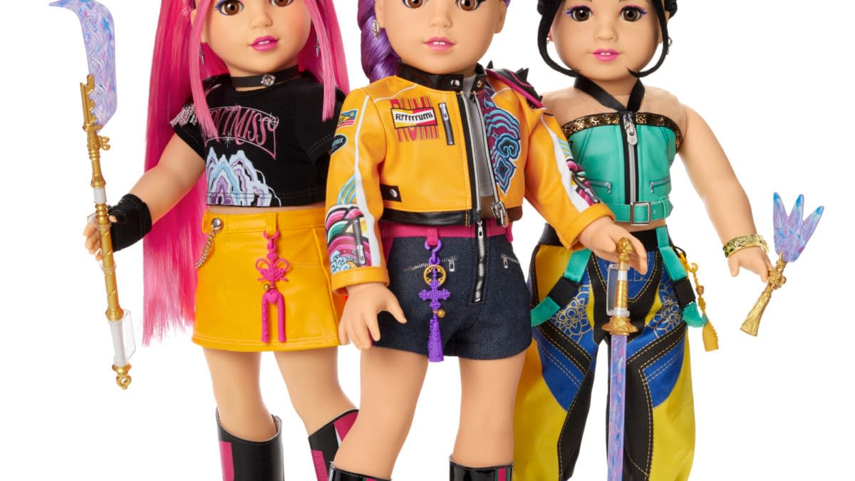 New America Girl x KPop Demon Hunters Dolls Up For Pre-Order
