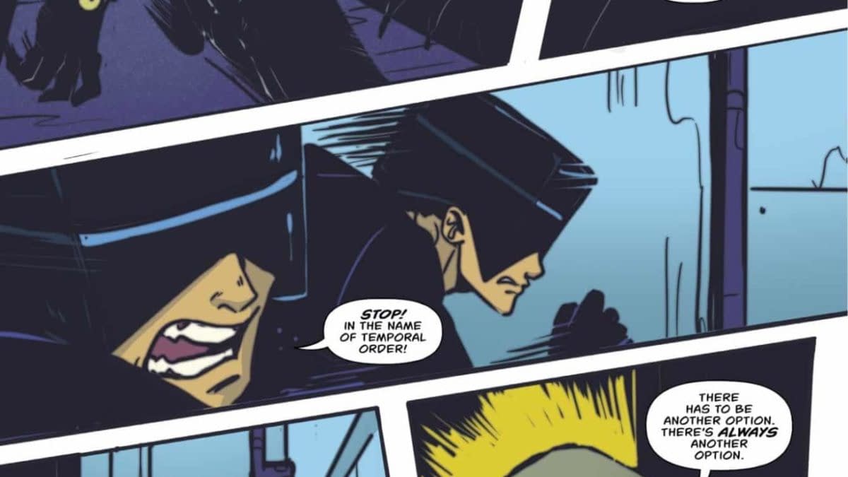 Interior preview page from Temporal #4