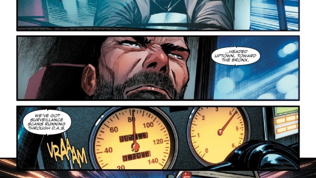 Interior preview page from PUNISHER: RED BAND #5 MARCO CHECCHETTO COVER