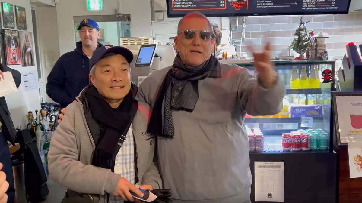 Jim Lee Visits Bob Layton, And Drink And Draw In South Korea