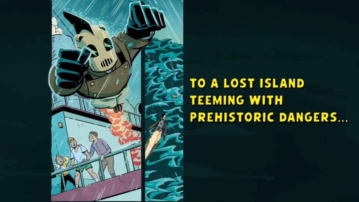 Tintin, Snowy And Popeye Team Up With The Rocketeer In New Comic
