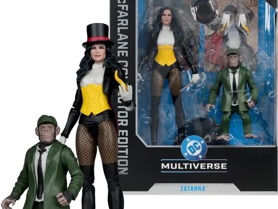 Cast A Spell with McFarlane Toys New DC Comics Zantanna Figure