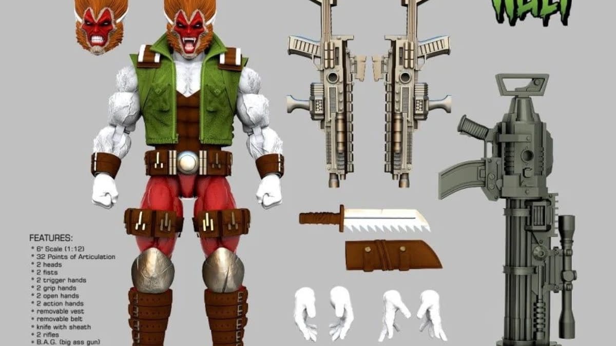 Go Cosmic with Rob Liefeld's Bloodwulf 1/12 Figure from LooseCollector