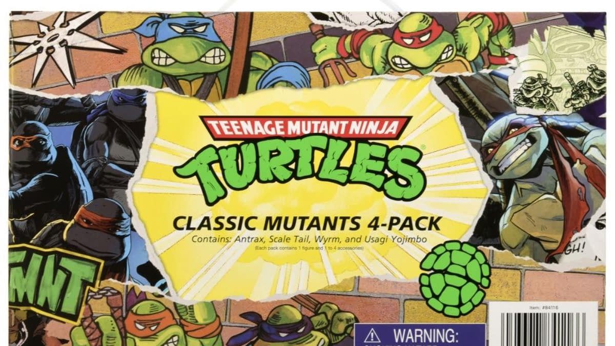 New Teenage Mutant Ninja Turtles Classic Mutants 4-Pack Unveiled