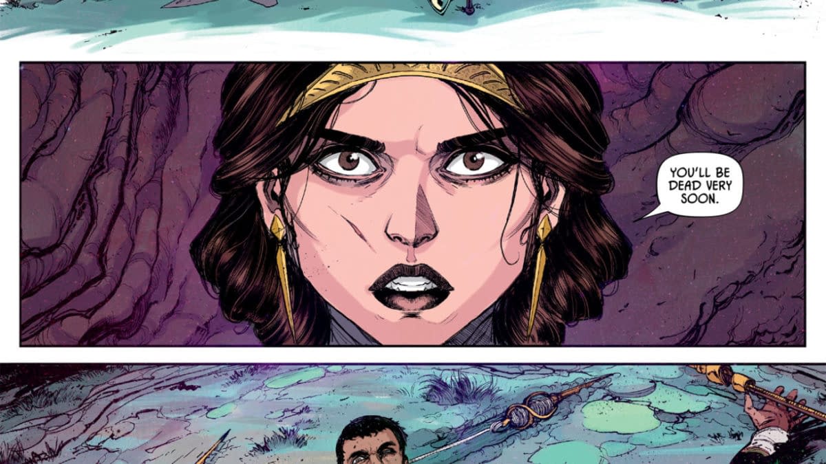 Interior preview page from MAGIC: THE GATHERING: UNTOLD STORIES - ELSPETH #3 CLAYTON COWLES COVER