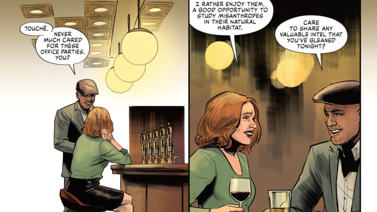 Interior preview page from JOHN LE CARRE'S THE CIRCUS: LOSING CONTROL #2 SIMON BOWLAND COVER