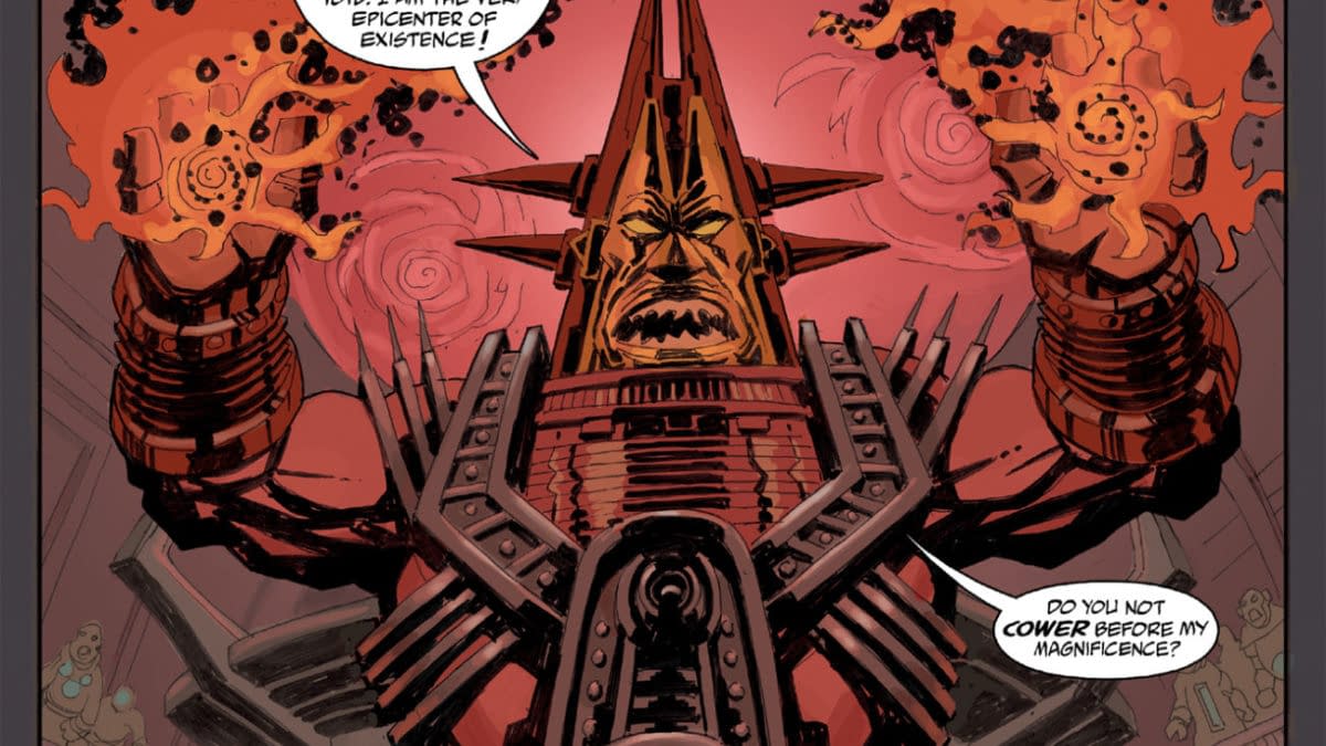 Interior preview page from CAPTAIN HENRY AND THE GRAVEYARD OF TIME #4 CLEM ROBINS COVER