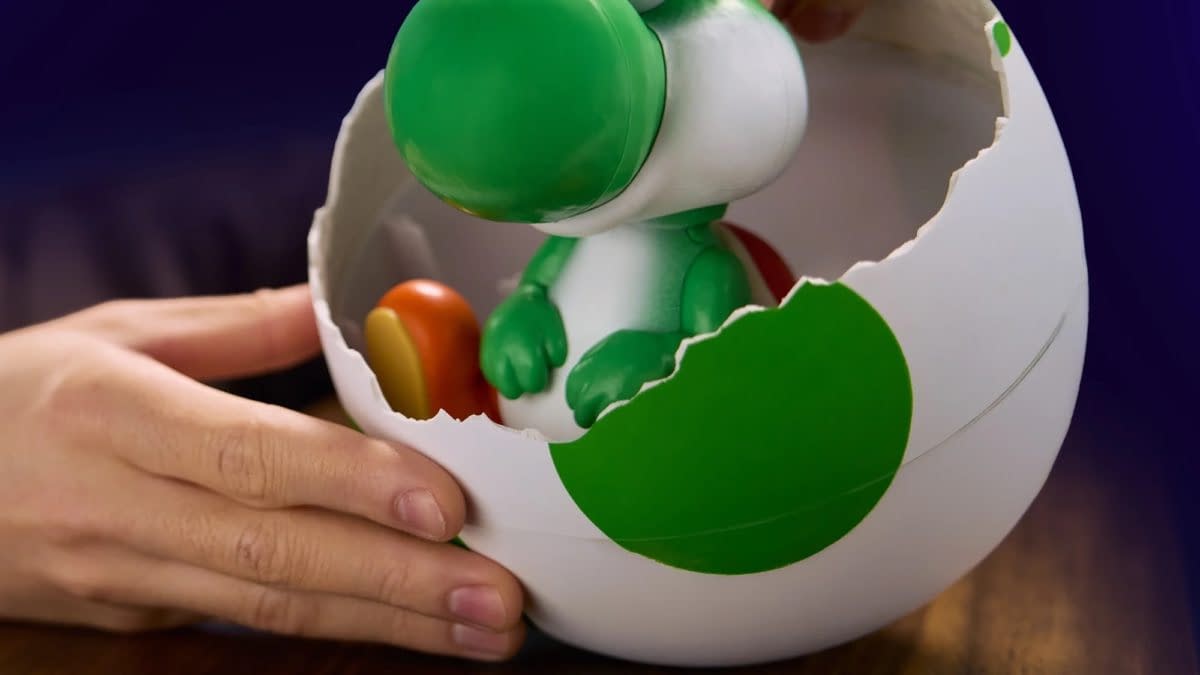 Spin Master Debuts The Super Mario Galaxy Movie Hatching’ Yoshi