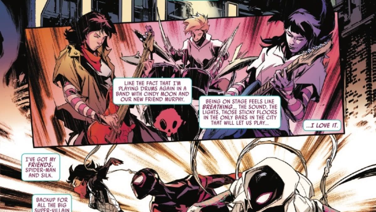 Interior preview page from ALL-NEW SPIDER-GWEN: GHOST SPIDER #7 DAVID MARQUEZ COVER