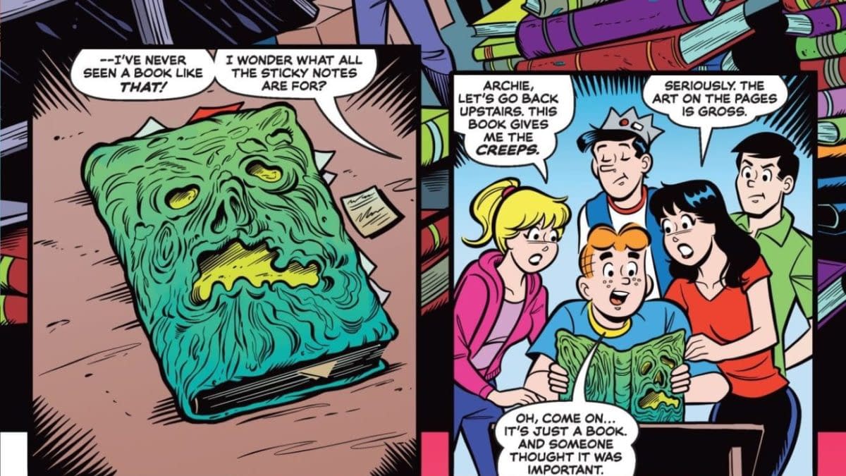 Interior preview page from Archie x Army of Darkness #1