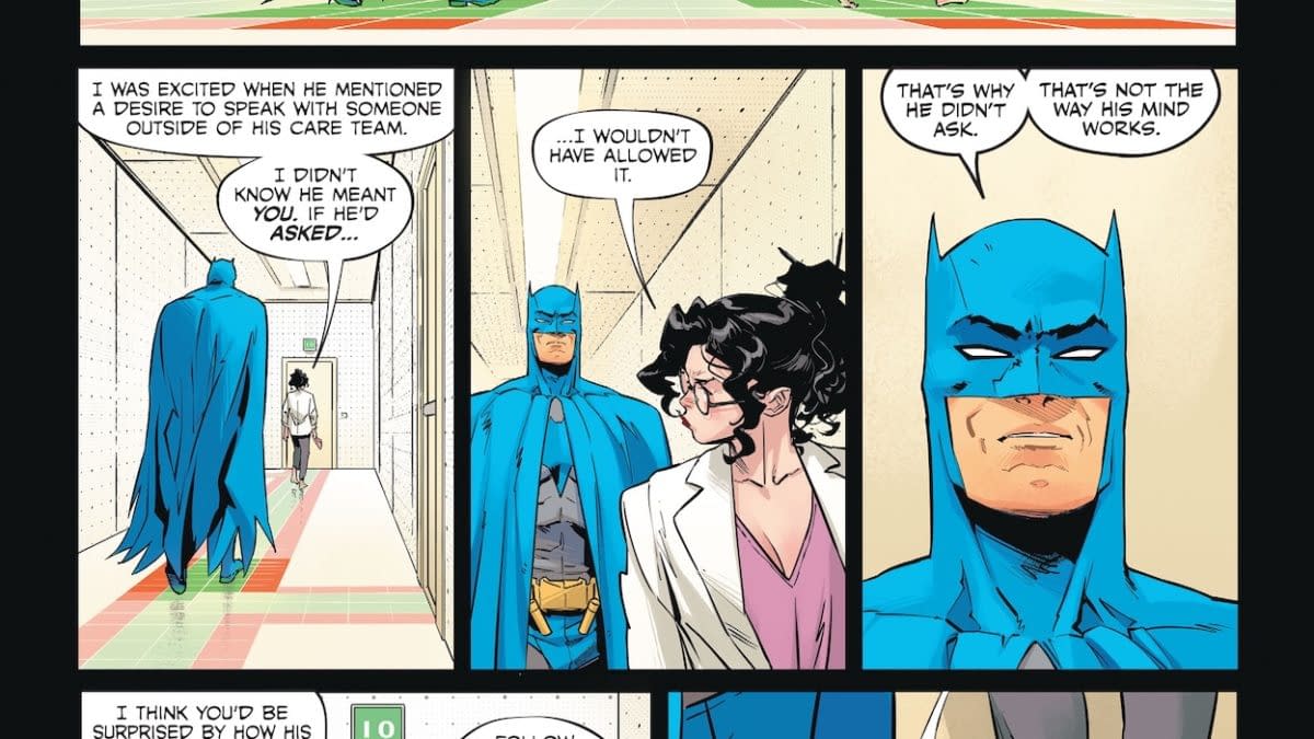 Interior preview page from Batman #7