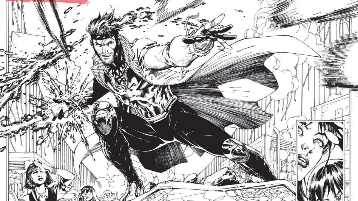 Jim Lee Draws Gambit, Lois Lane And Mary Jane In Superman/Spider-Man