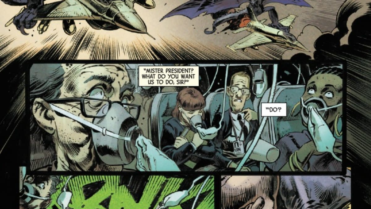 Interior preview page from INFERNAL HULK #4 NIC KLEIN COVER