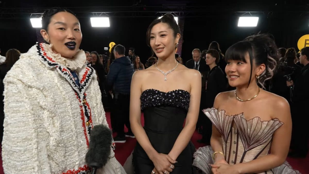 KPOP Demon Hunters: EJAE, Audrey Nuna & Rei Ami's "Golden" 2026 BAFTAs