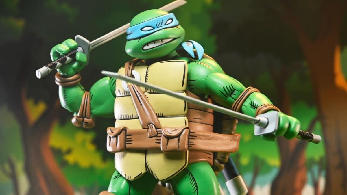 NECA Announces New TMNT x Usagi Yojimbo Leonardo Figure