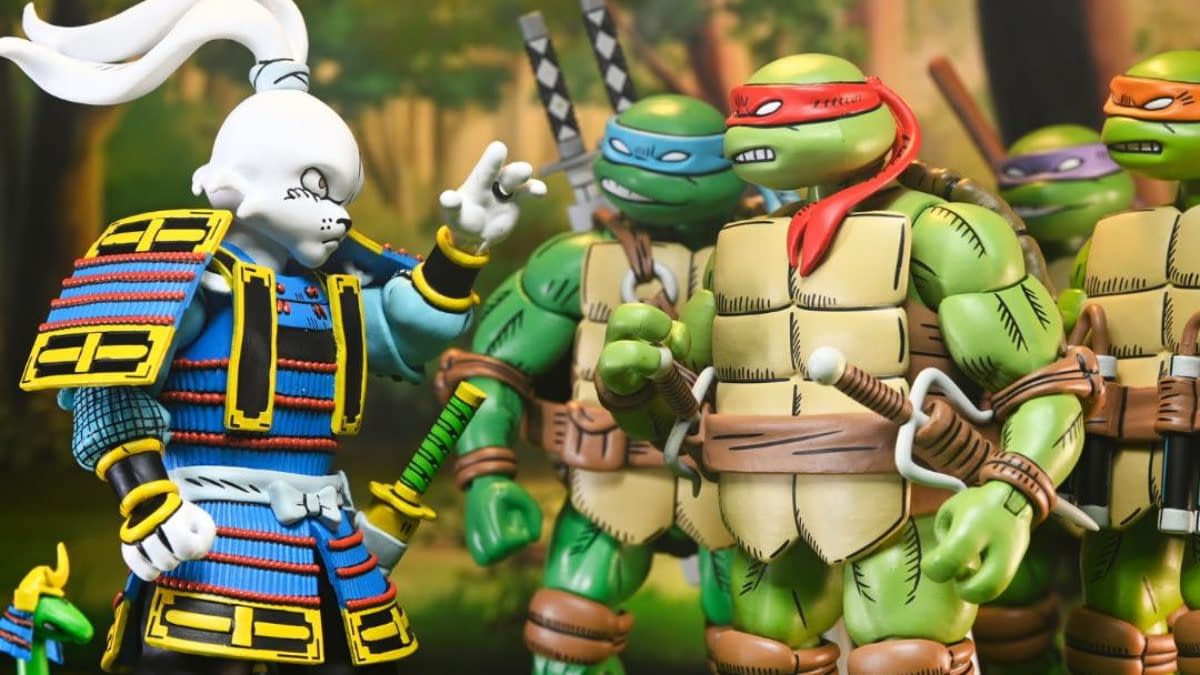 NECA Finally Debuts Their Ultimate Usagi Yojimbo x TMNT Figure