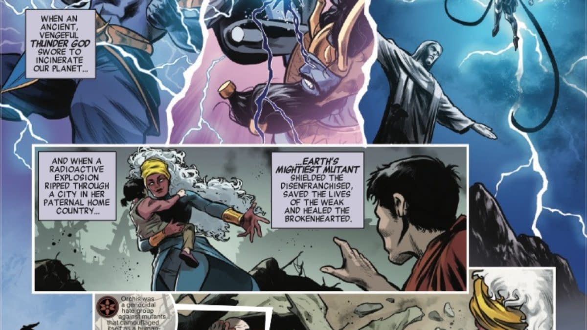 Interior preview page from STORM: EARTH'S MIGHTIEST MUTANT #1 R.B. SILVA COVER