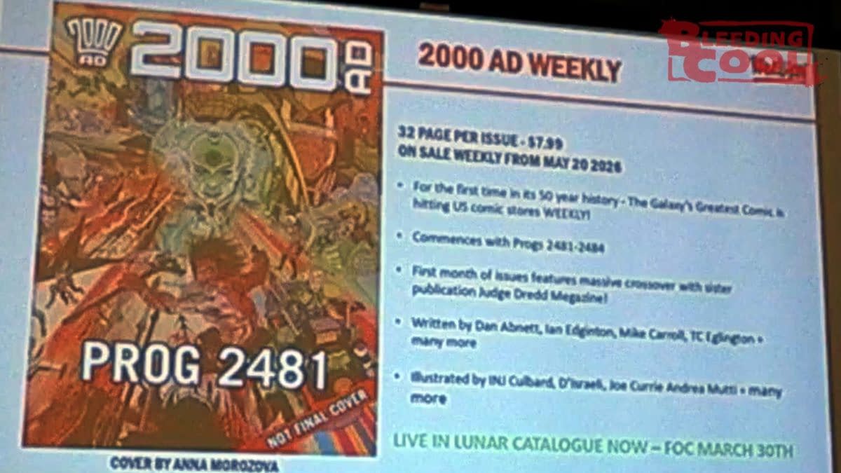 2000AD Tells ComicsPRO About How They Brought Weekly Back To The USA