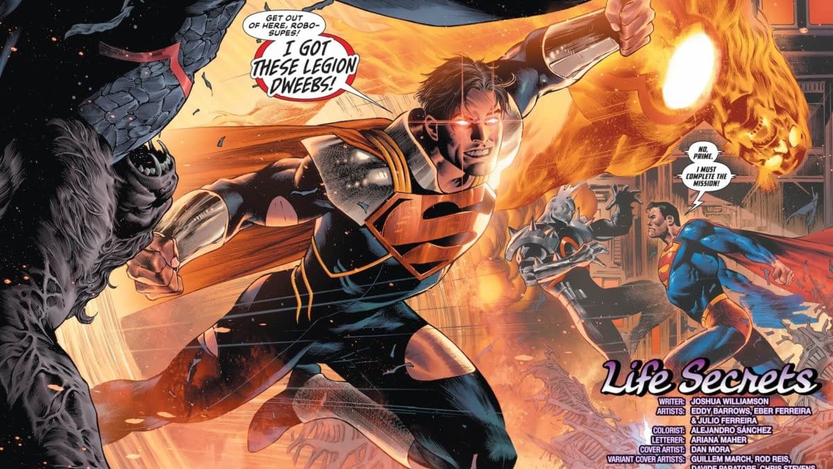 Interior preview page from Superman #35